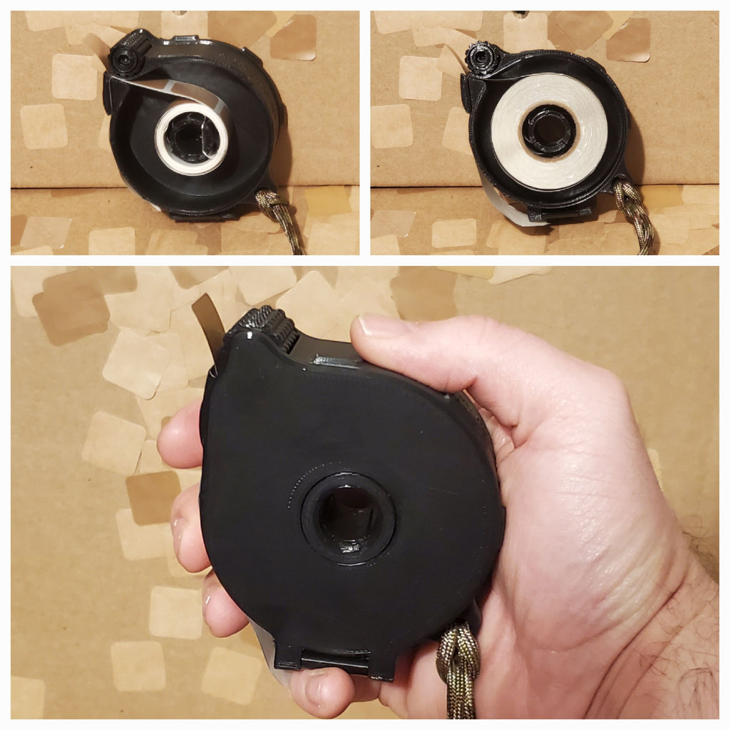 Compact Pro Cardboard Target Taper / Paster Dispenser - USPSA, IPSC, IDPA, PCSL, TTG