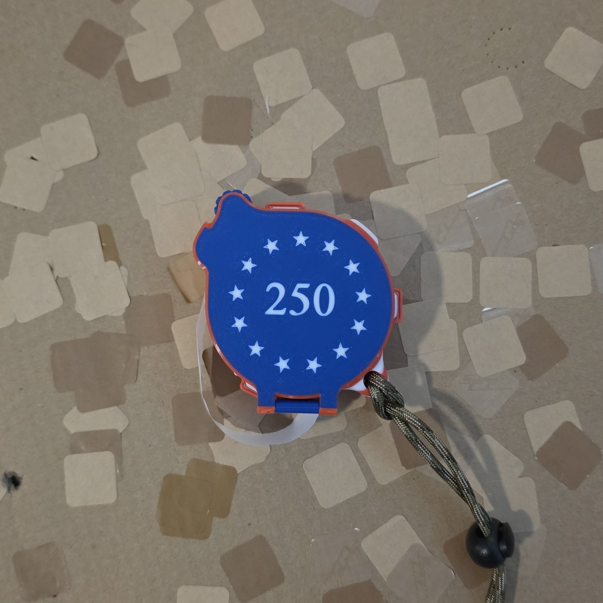 4th of July, America 250 - Compact Pro Cardboard Target Taper / Paster Dispenser - USPSA, IPSC, IDPA, PCSL, TTG