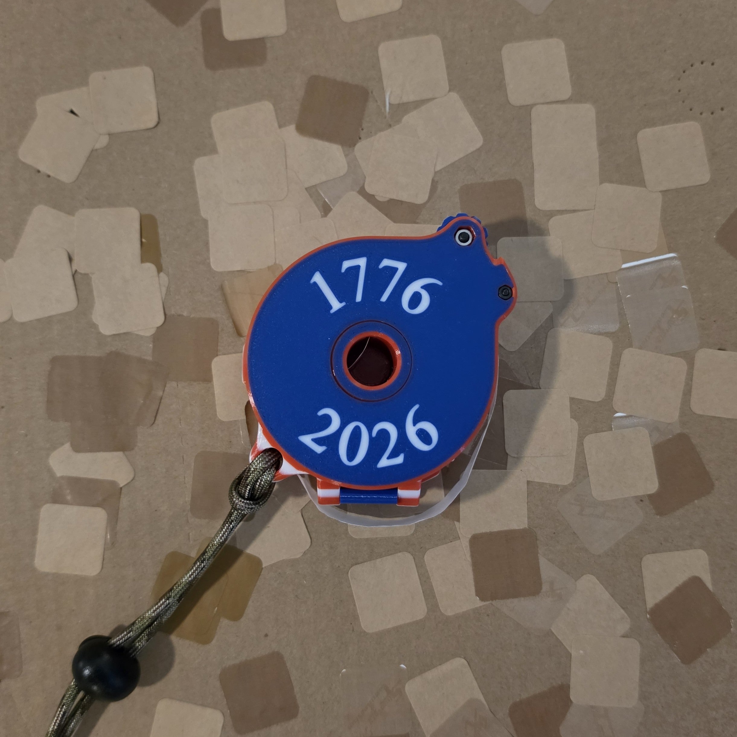 4th of July, America 250 - Compact Pro Cardboard Target Taper / Paster Dispenser - USPSA, IPSC, IDPA, PCSL, TTG