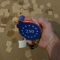 4th of July, America 250 - Compact Pro Cardboard Target Taper / Paster Dispenser - USPSA, IPSC, IDPA, PCSL, TTG