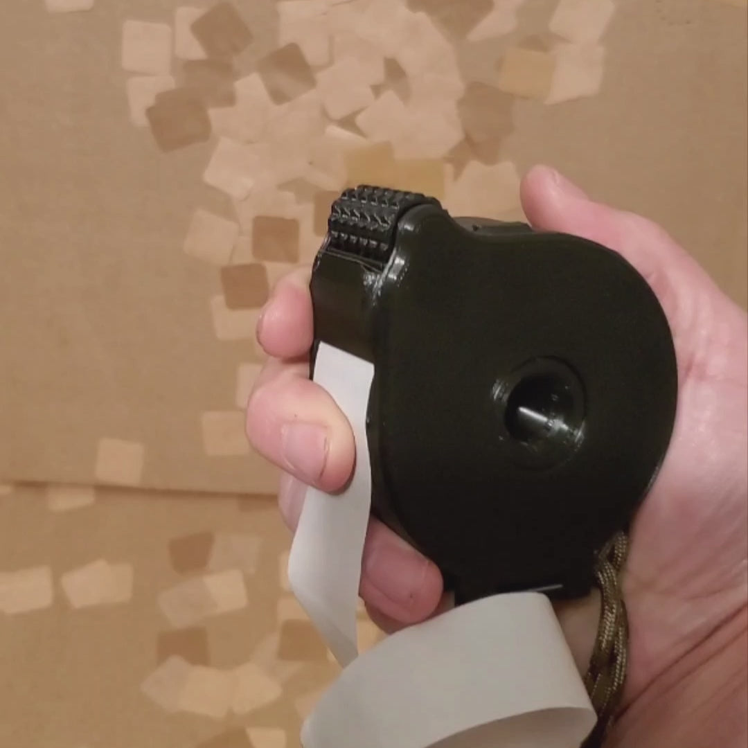 Compact Pro Cardboard Target Taper / Paster Dispenser - USPSA, IPSC, IDPA, PCSL, TTG